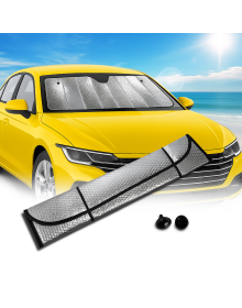 Araç Ön Cam Güneş Koruma Isı Önleyici Katlanabilir Model Fiat Egea Honda Civic Ford Focus Dacia Duster