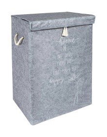 Çamaşır Sepeti - Eşya Saklama Kutusu Keçe - Mega Boy