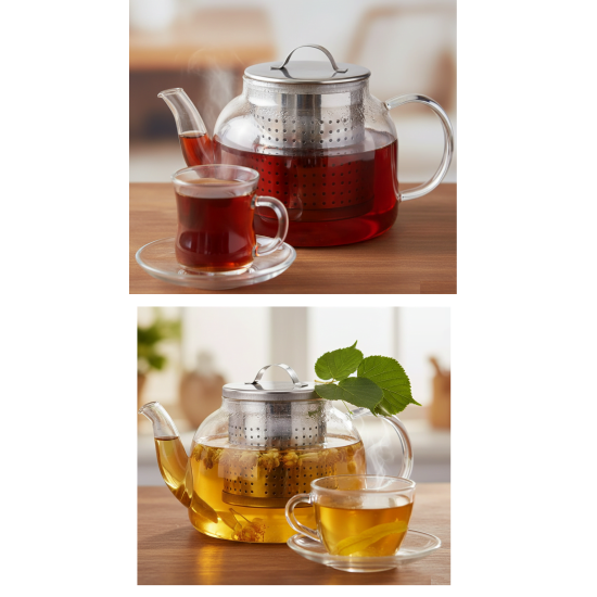 Çay Süzgeci Büyük Boy Paslanmaz Çelik Demlik İçi Çay Süzgeci Geniş Hacimli ve Dayanıklı