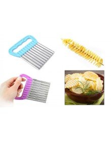 Chips Chopper Şekilli Sebze ve Meyve Dilimleyici