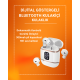 Çift Kulaklıklı Bluetooth Kulaklık – 4 Adet, ANC-ENC, Şarj Kutulu, Dijital Göstergeli Çift Kulaklıklı Bluetooth Kulaklık – 4 Adet, ANC-ENC, Şarj Kutulu, Dijital Göstergeli