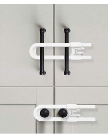 Bebek Çocuk Çekmece ve Dolap Koruma Raylı Güvenlik Sistemi Emniyet Kilidi