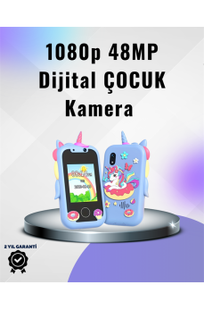 Çocuklar İçin Eğitici ve Eğlenceli Dijital Kamera