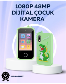 Çocuklara Özel Dijital Kamera – Yaratıcı Fotoğraf Modları ve Eğlenceli Efektlerle Eğitici Deneyim