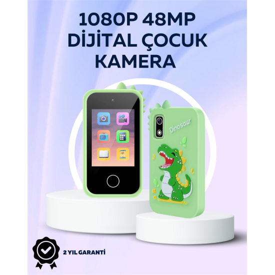 Çocuklara Özel Dijital Kamera – Yaratıcı Fotoğraf Modları ve Eğlenceli Efektlerle Eğitici Deneyim
