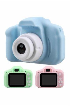 Çocuklara Özel Fotoğraf Ve Video Çeken Mini Çok Renkli Fotoğraf Makinesi