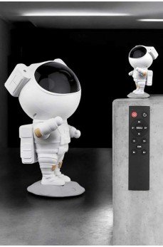 Çocuklara Özel Projeksiyon Astronot Lamba Speaker Sevimli