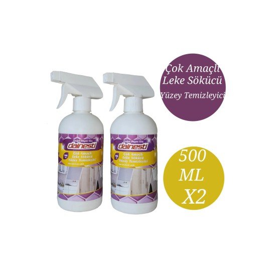 Çok Amaçlı Leke Sökücü 500ML x 2 Adet Çok Amaçlı Leke Sökücü 500ML x 2 Adet