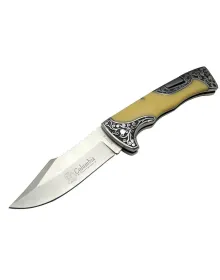 Columbia A3157C Av / Kamp Çakı 23 cm - Sedef İşlemeli Saplı