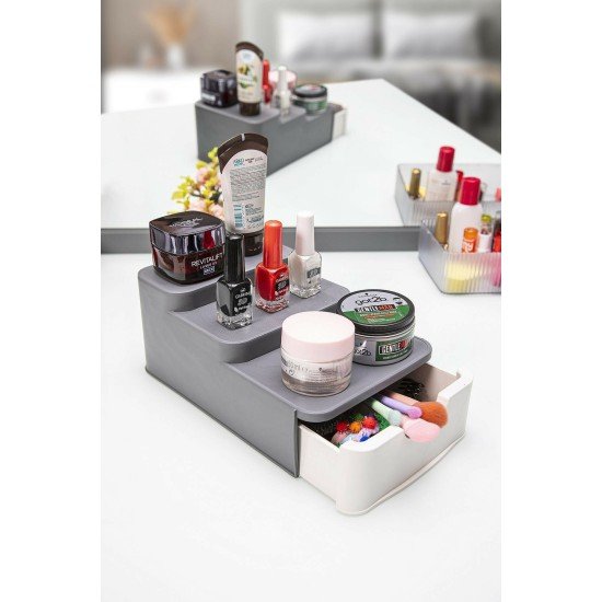 Compact Çekmeceli Ve Standlı Düzenleyici- Makyaj Organizeri Compact Çekmeceli Ve Standlı Düzenleyici- Makyaj Organizeri