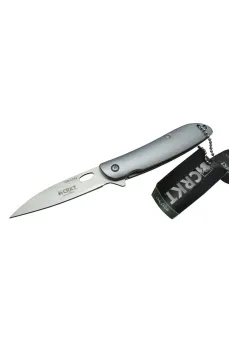 CRKT CR 0055 Kamp Çakı 18 cm - Otomatik, Metal Saplı, Kılıflı, Kutulu