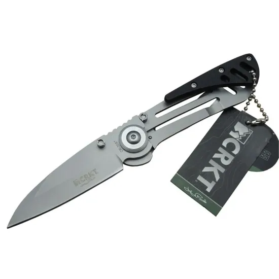 CRKT CR 0087 BK Kamp Çakı 18 cm - Metal Saplı, Otomatik, Kılıflı CRKT CR 0087 BK Kamp Çakı 18 cm - Metal Saplı, Otomatik, Kılıflı