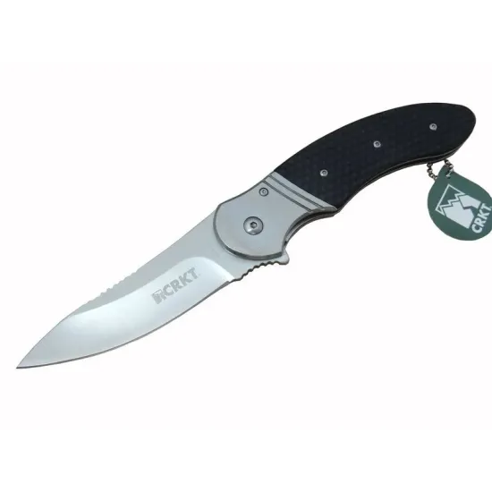 CRKT Hotenanny K 300 KXP Kamp Çakı 23 cm - Kaymaz Sap, Otomatik, Kılıflı CRKT Hotenanny K 300 KXP Kamp Çakı 23 cm - Kaymaz Sap, Otomatik, Kılıflı