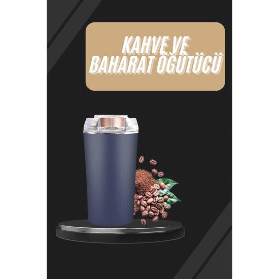 Dayanıklı Paslanmaz Çelik Kolay Kullanım Kahve Ve Baharat Öğütücü Dayanıklı Paslanmaz Çelik Kolay Kullanım Kahve Ve Baharat Öğütücü