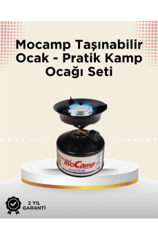 Dayanıklı, Paslanmaz ve Yüksek Isı Dayanımlı Kamp Ocağı – Uzun Süreli Kullanım İçin