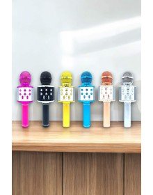 Taşınabilir Bluetooth Karaoke Mikrofon: Hafıza Kart Girişli, Etkileyici Performans