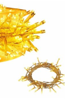 Dekoratif Peri Led 100 Ledli Gün Işığı Pilli 10 Metre Gün Işığı