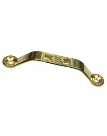 Dekoratif Zamak Kulp Dıştan - 64mm, Sarı, 1 Adet