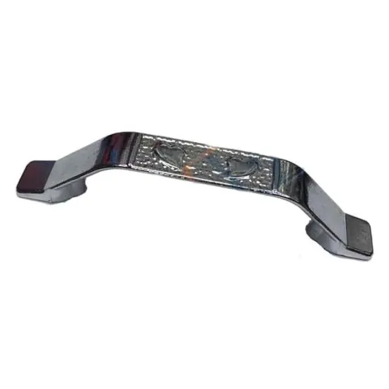 Dekoratif Zamak Kulp İçten - 64mm, Nikel, 1 Adet Dekoratif Zamak Kulp İçten - 64mm, Nikel, 1 Adet