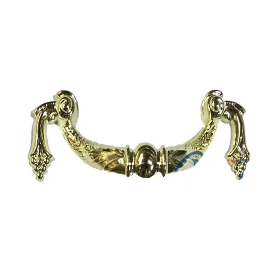 Dekoratif Zamak Üzümlü Kulp - 64mm, Sarı, 1 Adet Dekoratif Zamak Üzümlü Kulp - 64mm, Sarı, 1 Adet