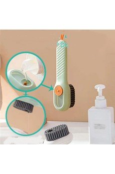 Deterjan Hazneli Süet Bot Nubuk Ayakkabı Temizleme Fırçası Mutfak Banyo Fırçası Çok Amaçlı