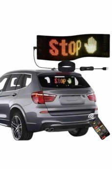 Digital Araba Yazısı Ekran Matrix En Büyük Boy Matrix LED Panel 19*96 pıxel