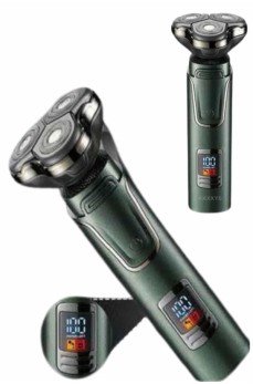 Dijital Göstergeli 3 Başlıklı Tıraş Makinesi Islak Kuru Lazer Öncesi Günlük Dijital Göstergeli 3 Başlıklı Tıraş Makinesi Islak Kuru Lazer Öncesi Günlük