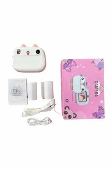 Dijital HD Video Kamera Çocuk Fotoğraf Makinesi  Anlık Termal Rulo