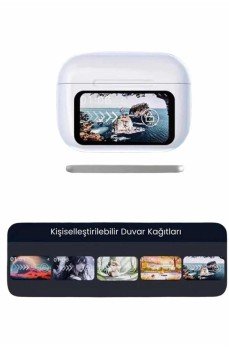 Dokunmatik Ekranlı ANC/ENC Yeni Nesil Pro Bluetooth Kulaklık Dokunmatik Ekran