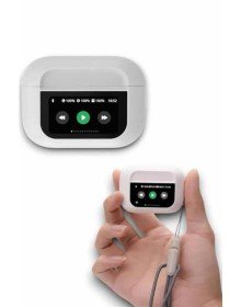 Dokunmatik Ekranlı Bluetooth Kulaklık TWS İOS Android Tüm Telefonlara Uyumlu Kulaklık