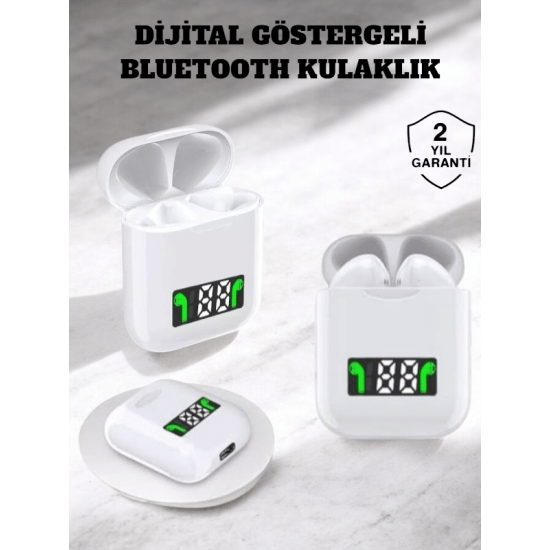 Dokunmatik Kontrol ve LED Göstergeli TWS Bluetooth Kulaklık