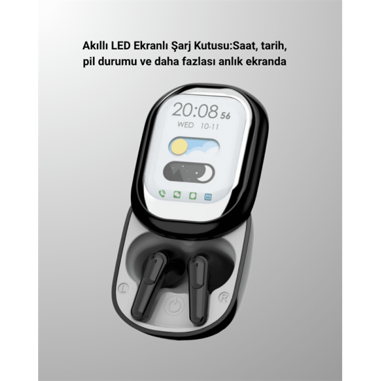 Dokunmatik Kontrollü Bluetooth Kulaklık – Pods Fine Uyumlu