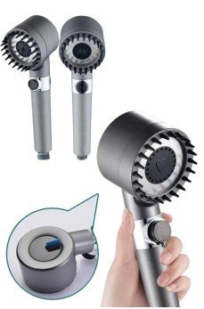 Duş Başlığı Profesyonel Masaj Başlıklı 3 Modlu Yeni Nesil Masaj Uçlu Su Tasarruflu