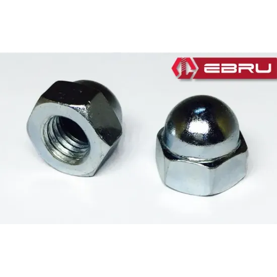 Altıköşe Flanşlı Somun M6 - 10 Adet