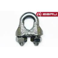 Çelik Halat Bağlama, Düğüm, Klemens 5 mm - 50 Adet