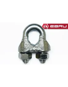 Çelik Halat Bağlama, Düğüm, Klemens 8 mm - 25 Adet