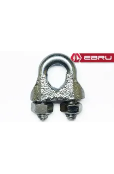 Çelik Halat Bağlama, Düğüm, Klemens 10 mm - 25 Adet Çelik Halat Bağlama, Düğüm, Klemens 10 mm - 25 Adet