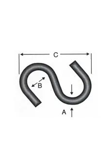 ES - S Kanca 3,25x50 - 100 Adet
