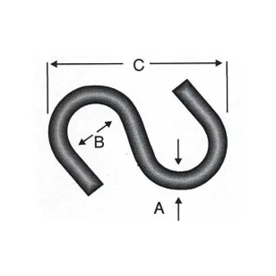 ES - S Kanca 4x100 - 50 Adet