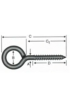Kaynaklı Vida 8x160 - 50 Adet Kaynaklı Vida 8x160 - 50 Adet