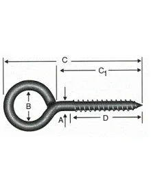 Kaynaklı Vida 8x190 - 50 Adet