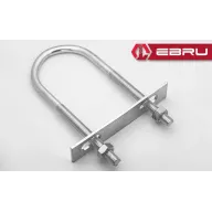 U Civata, Karşılık Demiri + Somunlu - M10x60 - 20 Set