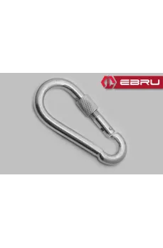 Vidalı Karabina, Kanca, Çengel 6mm - 50 Adet Vidalı Karabina, Kanca, Çengel 6mm - 50 Adet