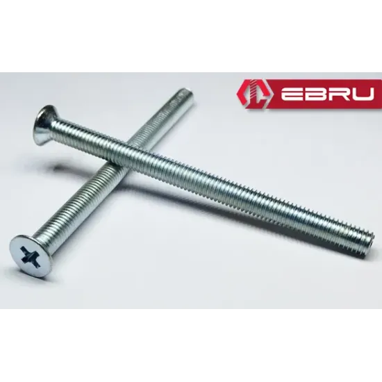 Göbek Kilit, Barel Vidası M5x70 - 100 Adet