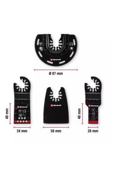 Einhell Raspalama Uç Seti 4 Parça