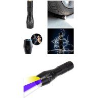 El Feneri Beyaz Sarı Ve Mor Renk Aydınlatma Q5 Led El Feneri Beyaz Sarı Ve Mor Renk Aydınlatma Q5 Led