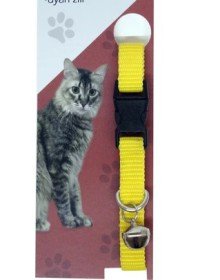 Elastik Ayarlanabilir Çıngıraklı Kedi Tasması