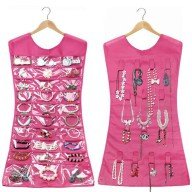 Elbise Şeklinde Takı Organizeri - Pembe