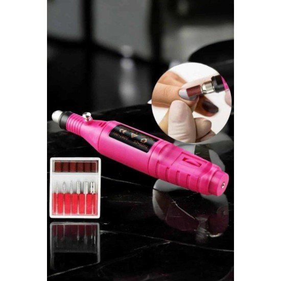 Elektrikli Manikür Pedikür Törpü Seti Protez Tırnak Nasır Temizleyici Elektrikli Manikür Pedikür Törpü Seti Protez Tırnak Nasır Temizleyici