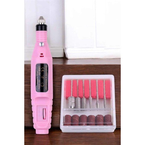 Elektrikli Manikür Pedikür Törpü Seti Protez Tırnak Nasır Temizleyici Elektrikli Manikür Pedikür Törpü Seti Protez Tırnak Nasır Temizleyici